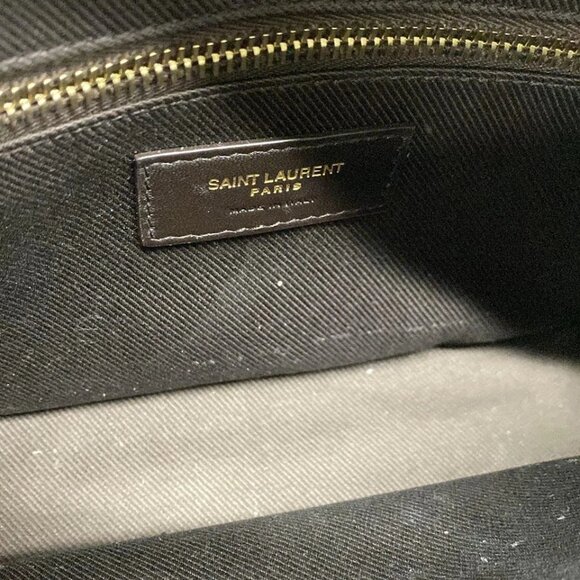 SAINT LAURENT PARIS Camera bag Le Monogram Dark Brown Brown PVC - 959-081925 - Picture 13 of 14